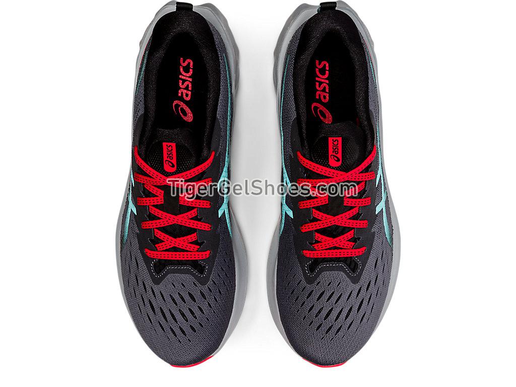 Asics NOVABLAST 2 Metropolis/Clear Blue 1011B192-020 Mens Running Shoes