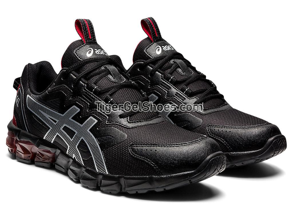 Asics GEL-QUANTUM 90 3 Black/Classic Red 1201A064-006 GEL Mens Womens Shoes