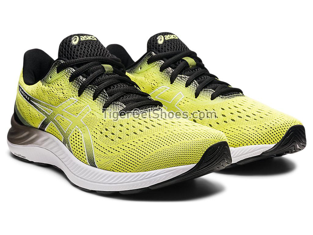 Asics GEL-EXCITE 8 Glow Yellow/White 1011B036-755 Mens Running Shoes