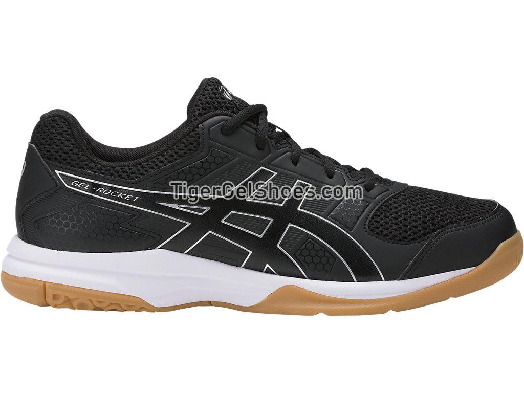 Asics GEL-Rocket 8 Black/Black/White B706Y-9090 Mens Multi-Court Shoes
