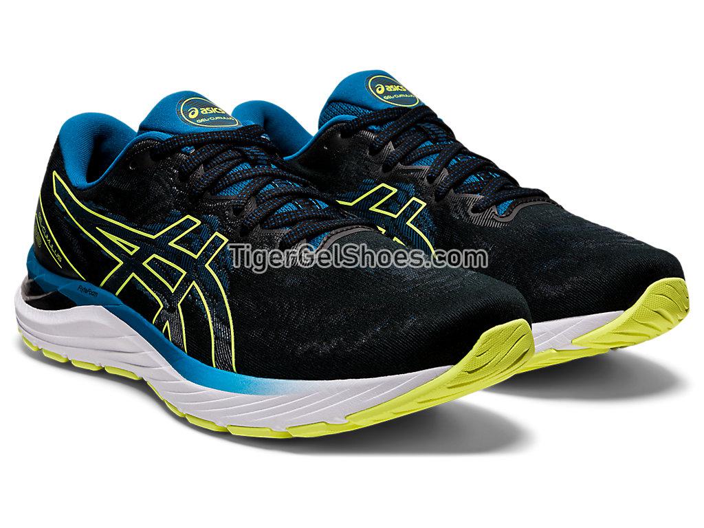 Asics GEL-CUMULUS 23 Black/Glow Yellow 1011B012-016 Mens Running Shoes