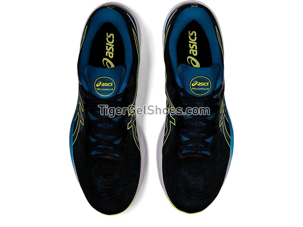 Asics GEL-CUMULUS 23 Black/Glow Yellow 1011B012-016 Mens Running Shoes