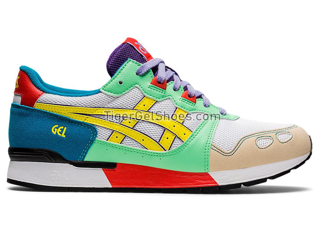 Asics GEL-LYTE I White/Lemon Spark 1201A433-100 GEL Mens Womens Shoes