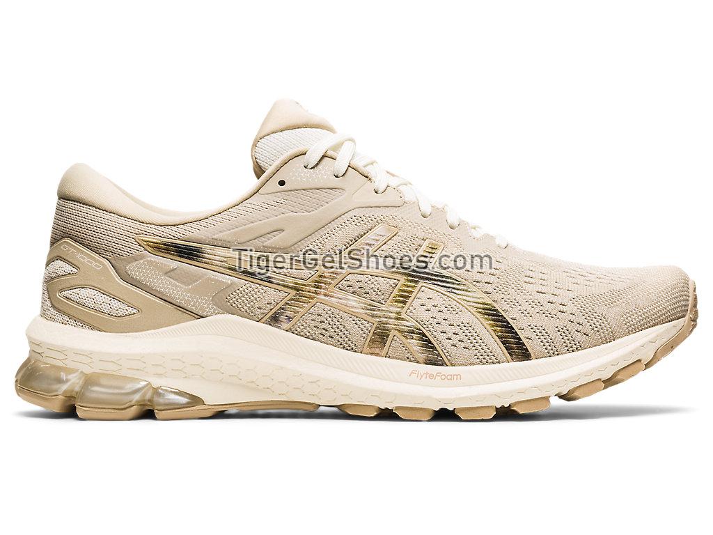 Asics GT-1000 10 Cream/Putty 1011B233-101 Mens Running Shoes