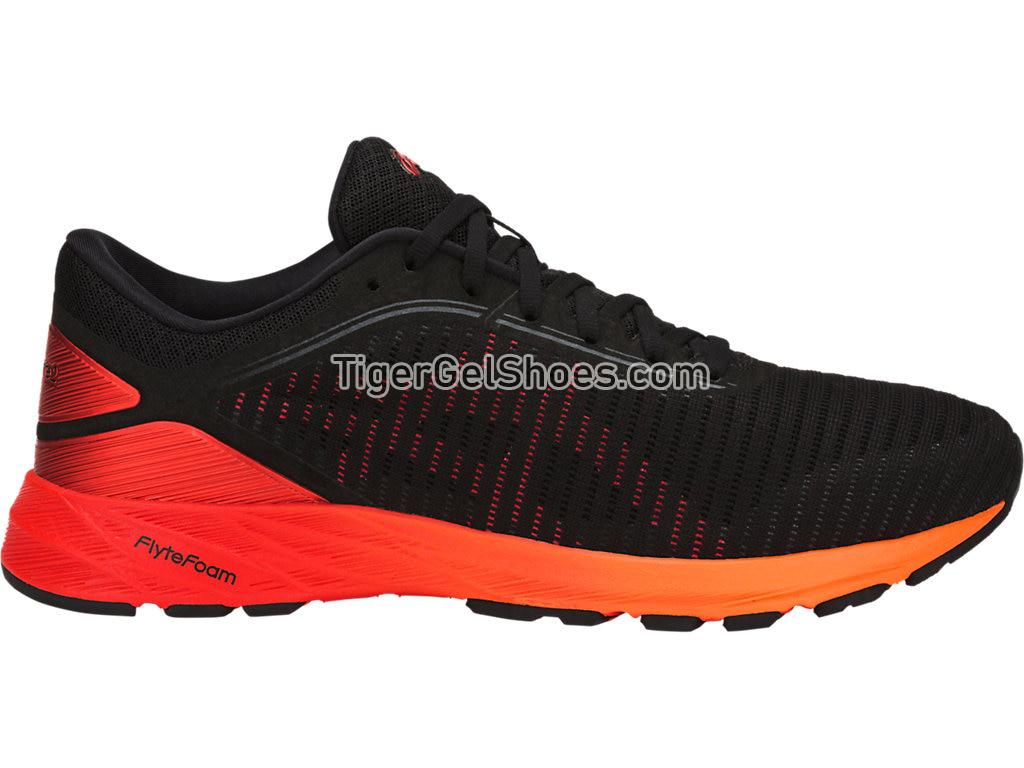 Asics DynaFlyte 2 Black/Fiery Red/Orange T7D0N-9023 Mens Running Shoes