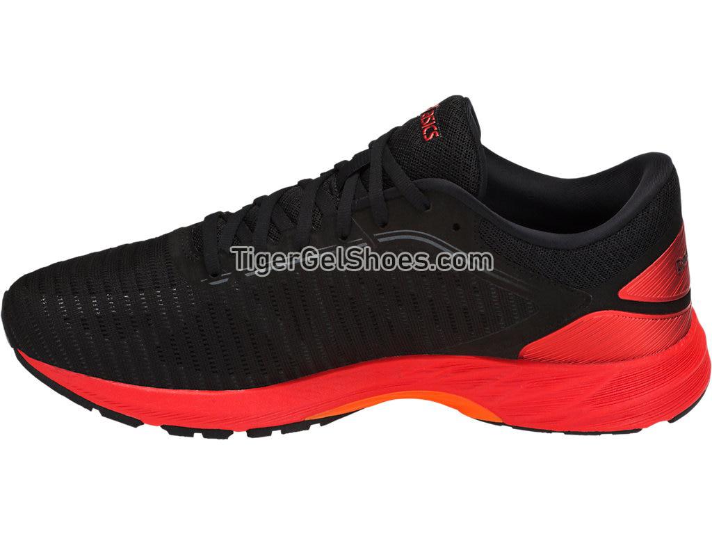Asics DynaFlyte 2 Black/Fiery Red/Orange T7D0N-9023 Mens Running Shoes