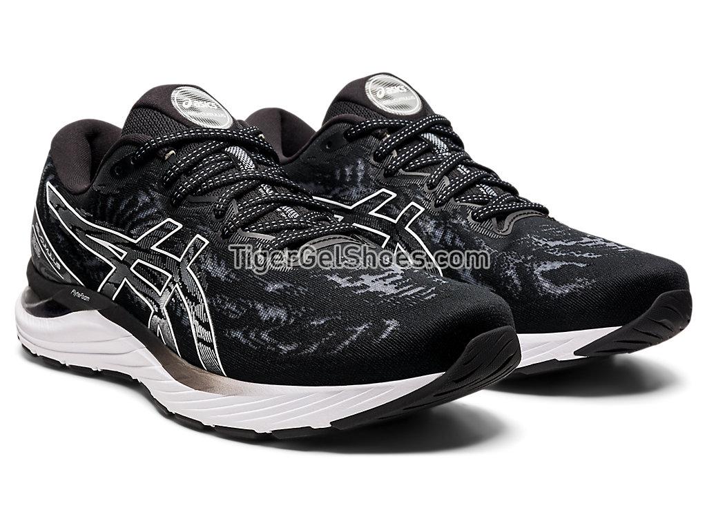 Asics GEL-CUMULUS 23 (2E) Black/White 1011B014-001 Mens Running Shoes