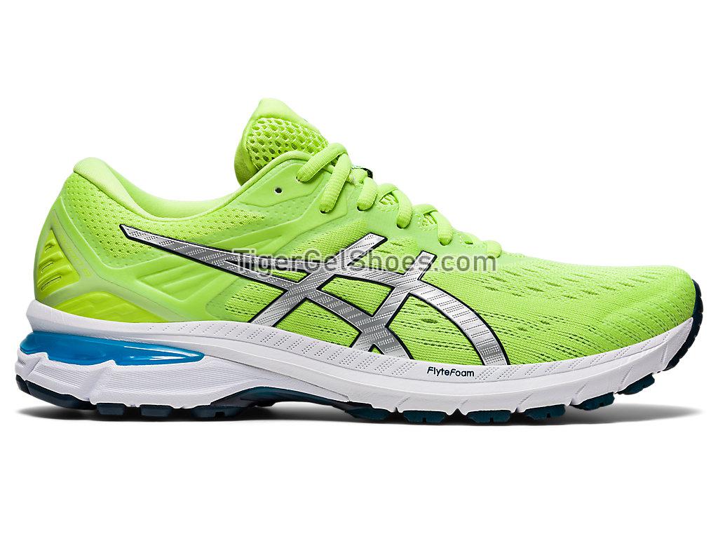 Asics GT-2000 9 Hazard Green/Pure Silver 1011A983-300 Mens Running Shoes