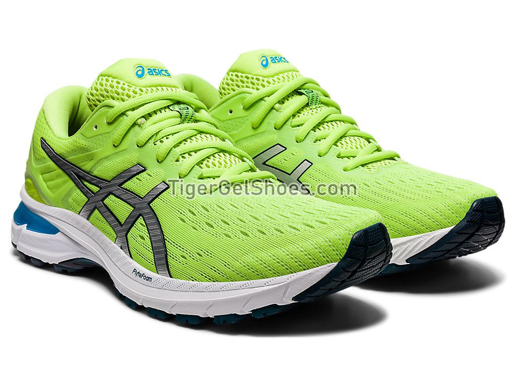 Asics GT-2000 9 Hazard Green/Pure Silver 1011A983-300 Mens Running Shoes