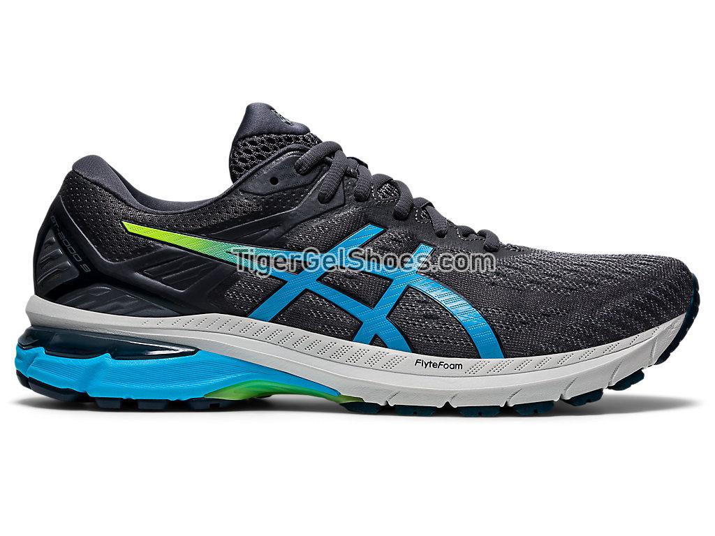 Asics GT-2000 9 (2E) Carrier Grey/Digital Aqua 1011A984-022 Mens Running Shoes Asics GT-2000 9 (2E) Carrier Grey/Digital Aqua 1011A984-022 Mens Running Shoes