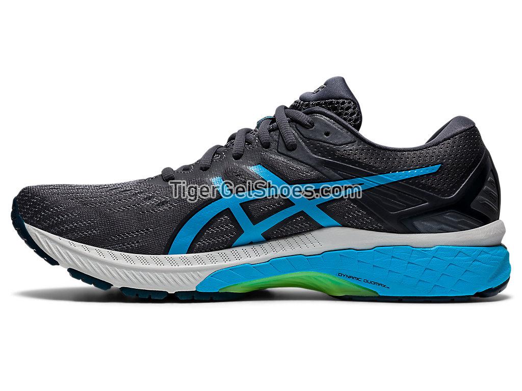 Asics GT-2000 9 (2E) Carrier Grey/Digital Aqua 1011A984-022 Mens Running Shoes