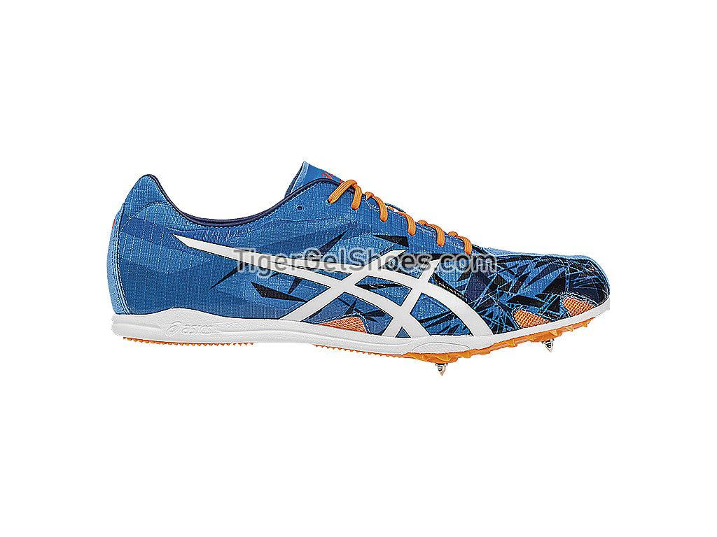 Asics Gunlap Island Blue/White/Hot Orange G604Y-4101 Mens Track and Field Shoes