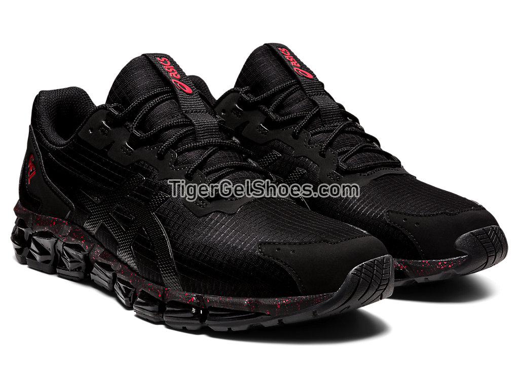 Asics GEL-QUANTUM 360 6 Black/Classic Red 1201A400-001 GEL Mens Womens Shoes