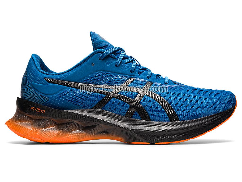 Asics NOVABLAST Reborn Blue/Black 1011A681-403 Mens Running Shoes
