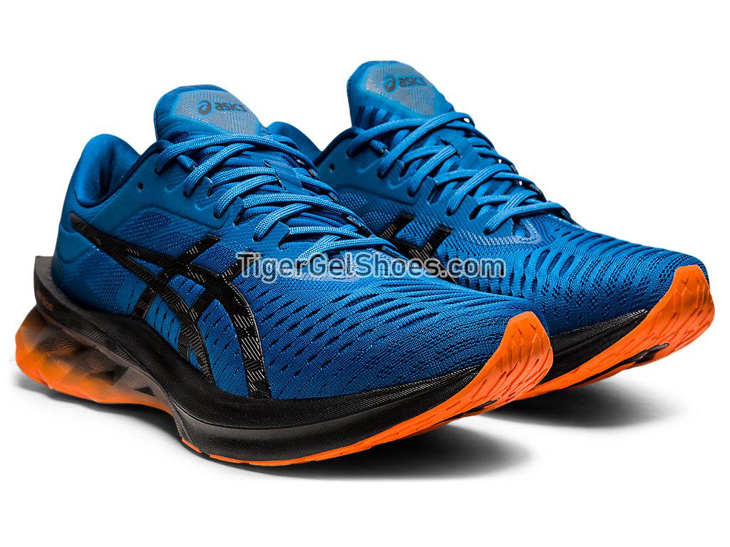 Asics NOVABLAST Reborn Blue/Black 1011A681-403 Mens Running Shoes