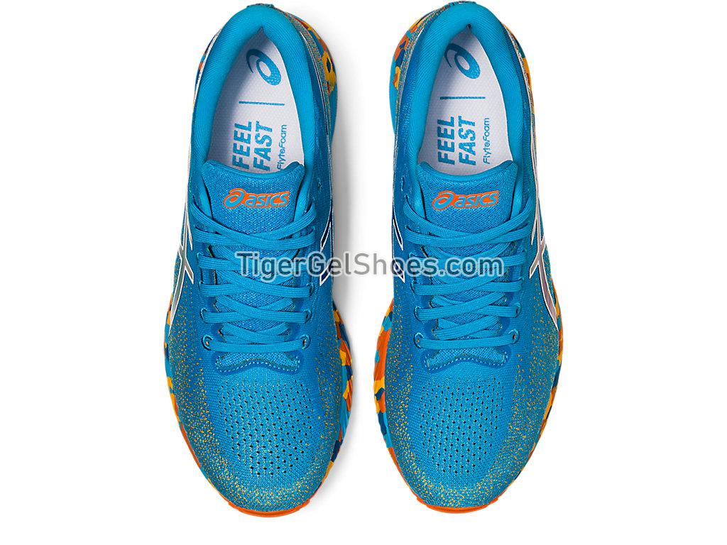 Asics GEL-DS TRAINER 26 Digital Aqua/Marigold Orange 1011B241-400 Mens Running Shoes