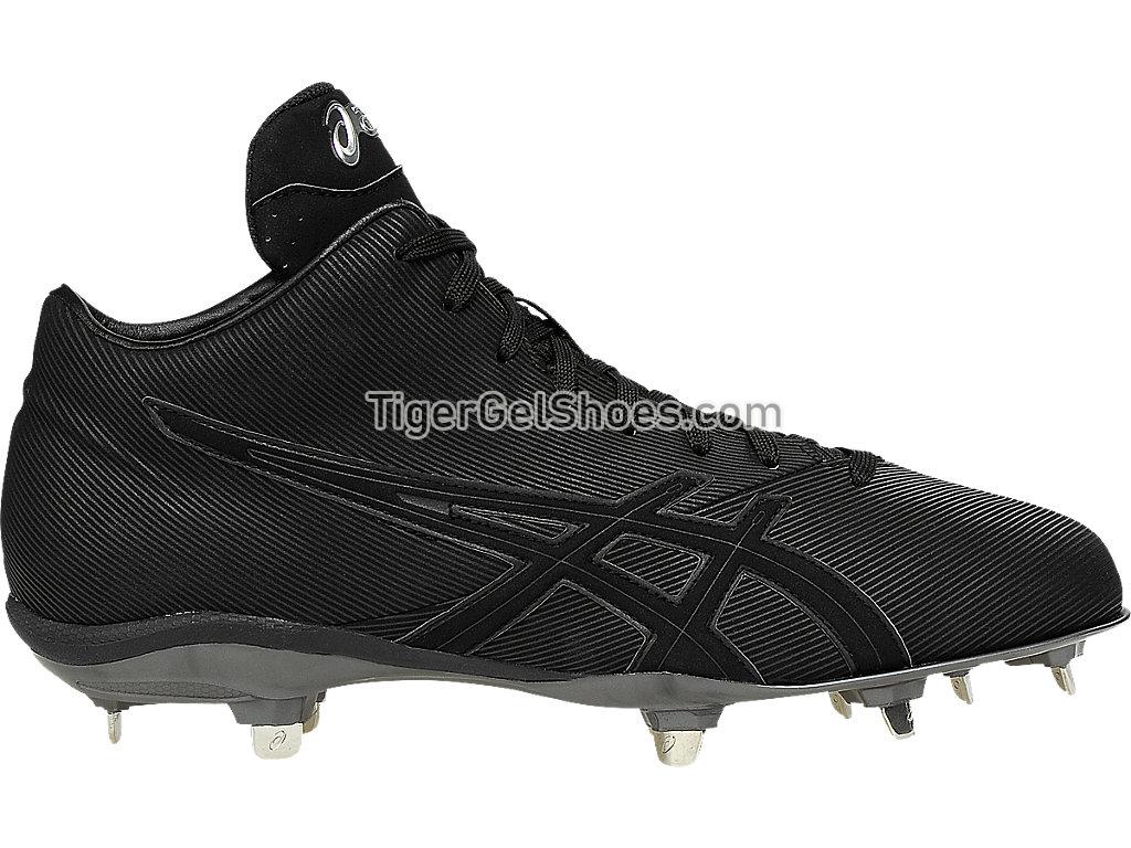 Asics CrossVictor QT Black/Black K603Y-9090 Mens Baseball Shoes