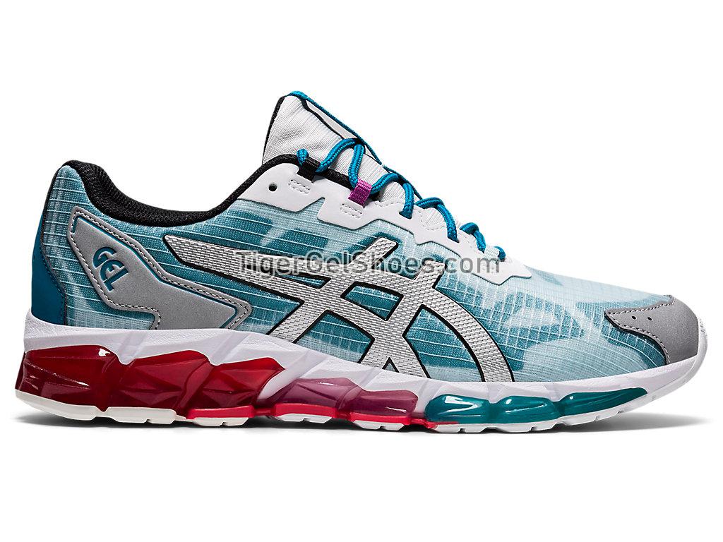 Asics GEL-QUANTUM 360 6 Classic Red/Teal Blue 1201A113-600 GEL Mens Womens Shoes