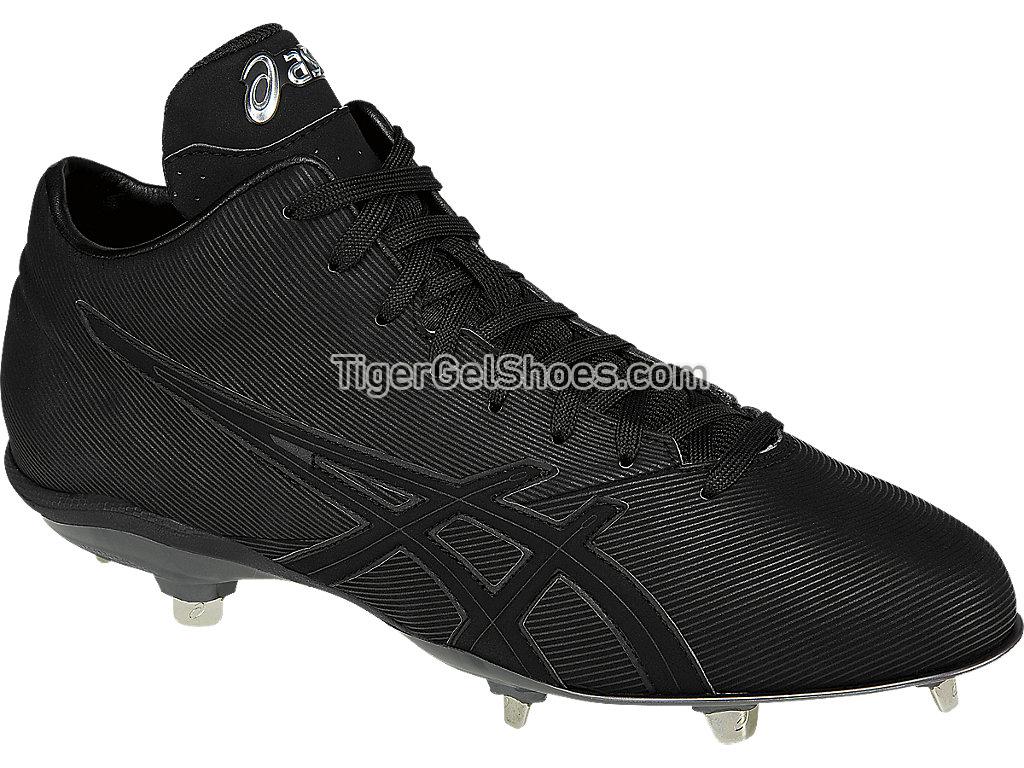 Asics CrossVictor QT Black/Black K603Y-9090 Mens Baseball Shoes