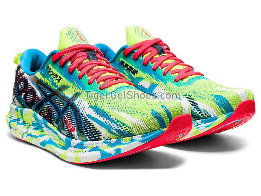 Asics NOOSA TRI 13 Hazard Green/Digital Aqua 1011B021-300 Mens Running Shoes
