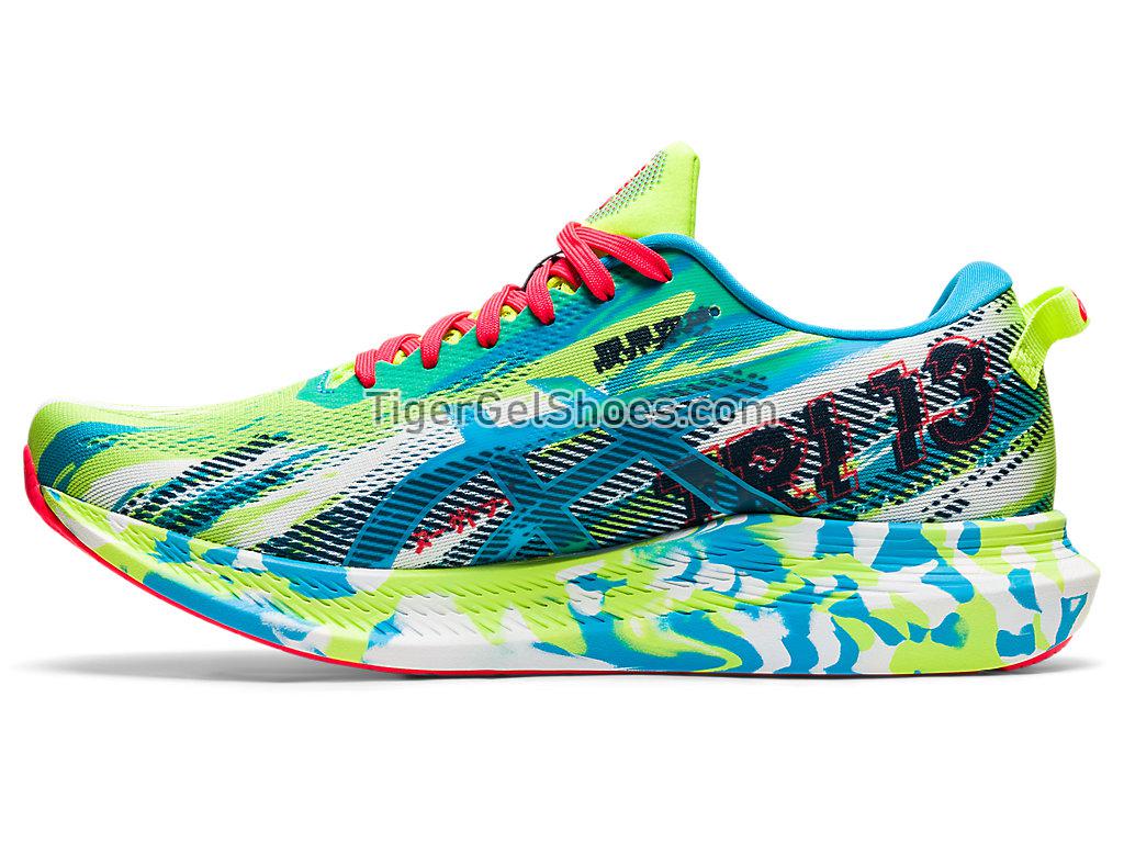 Asics NOOSA TRI 13 Hazard Green/Digital Aqua 1011B021-300 Mens Running Shoes