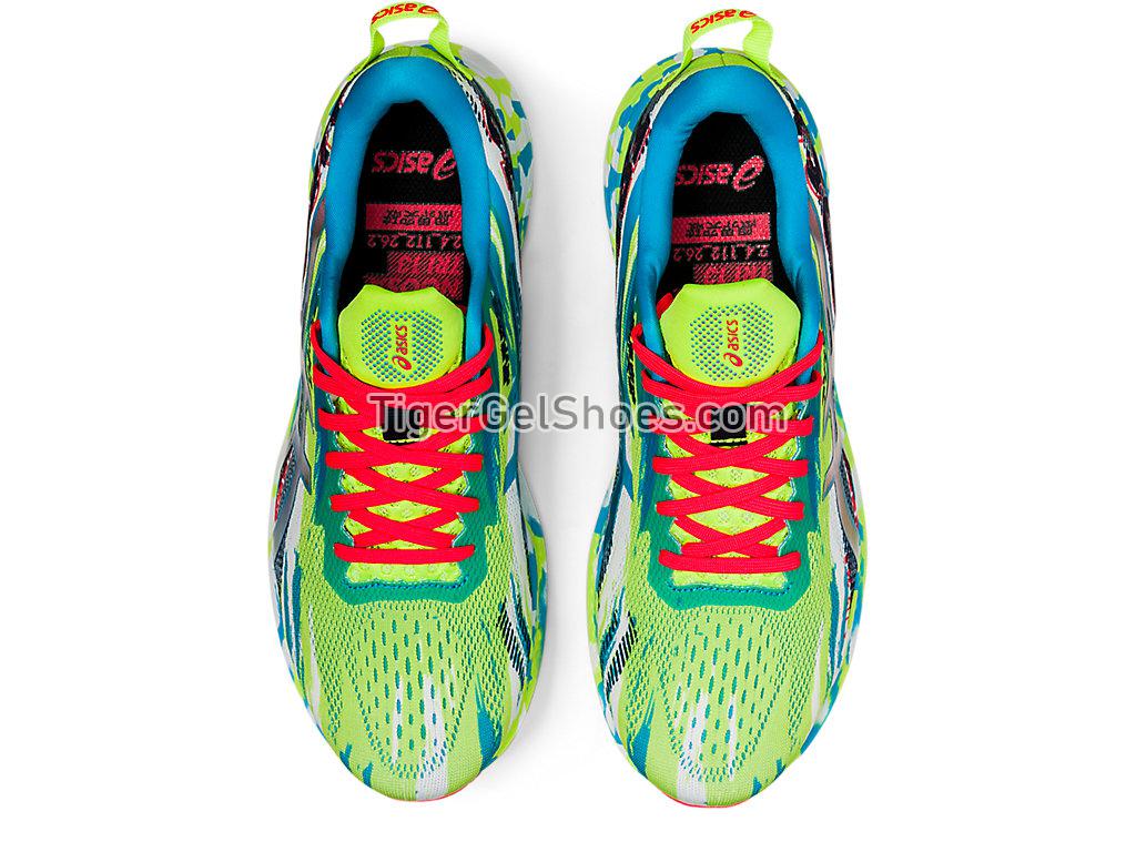 Asics NOOSA TRI 13 Hazard Green/Digital Aqua 1011B021-300 Mens Running Shoes