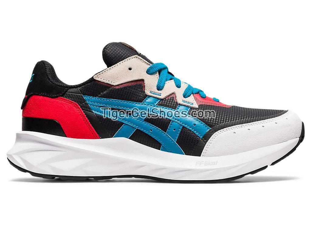 Asics TARTHER BLAST Black/Aizuri Blue 1201A066-008 GEL Mens Womens Shoes