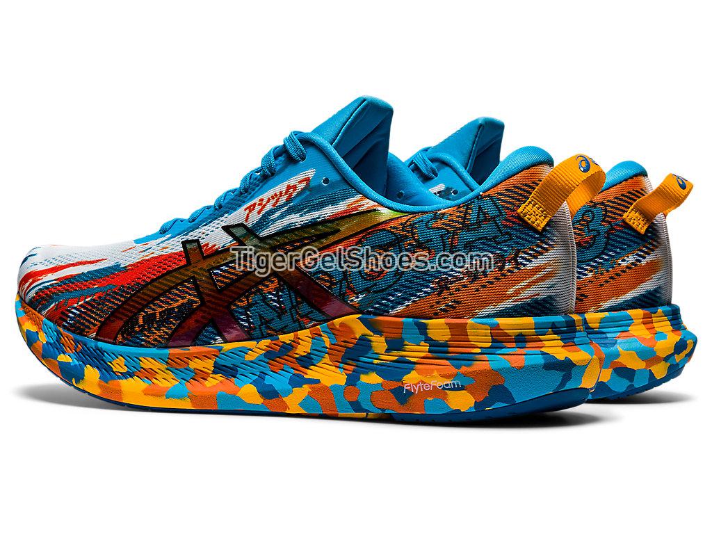 Asics NOOSA TRI 13 Digital Aqua/Marigold Orange 1011B152-400 Mens Running Shoes