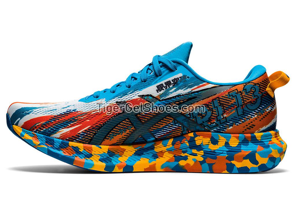 Asics NOOSA TRI 13 Digital Aqua/Marigold Orange 1011B152-400 Mens Running Shoes