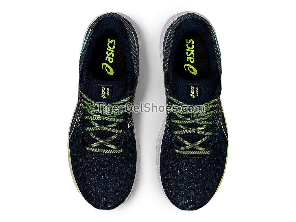 Asics EVORIDE 2 French Blue/Hazard Green 1011B017-401 Mens Running Shoes