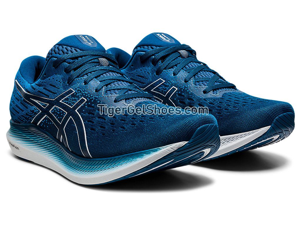 Asics EVORIDE 2 Mako Blue/Piedmont Grey 1011B017-400 Mens Running Shoes