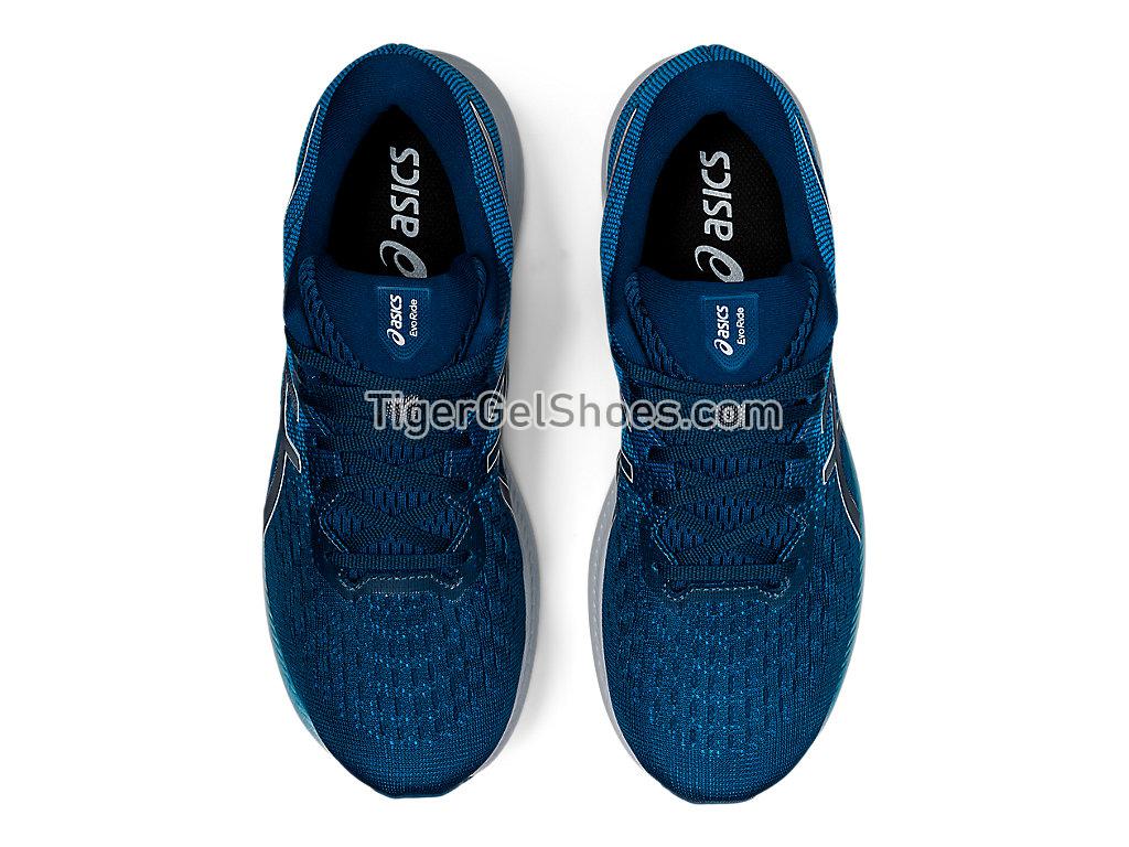 Asics EVORIDE 2 Mako Blue/Piedmont Grey 1011B017-400 Mens Running Shoes