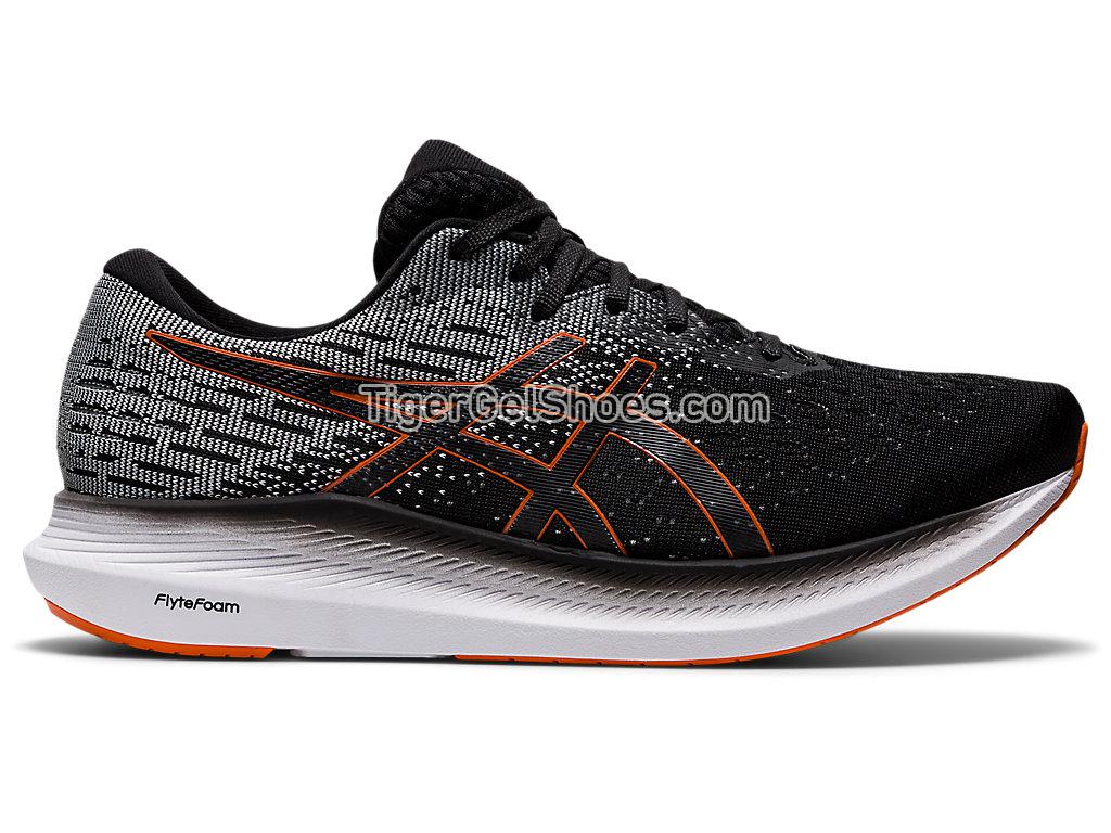 Asics EVORIDE 2 Black/Marigold Orange 1011B017-002 Mens Running Shoes