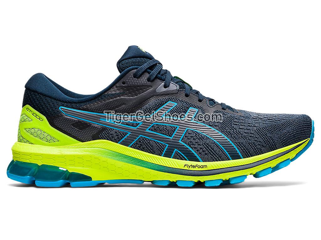 Asics GT-1000 10 French Blue/Digital Aqua 1011B001-403 Mens Running Shoes