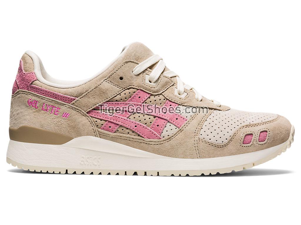 Asics GEL-LYTE III OG Wood Crepe/Blossom Pink 1201A164-200 GEL Mens Womens Shoes