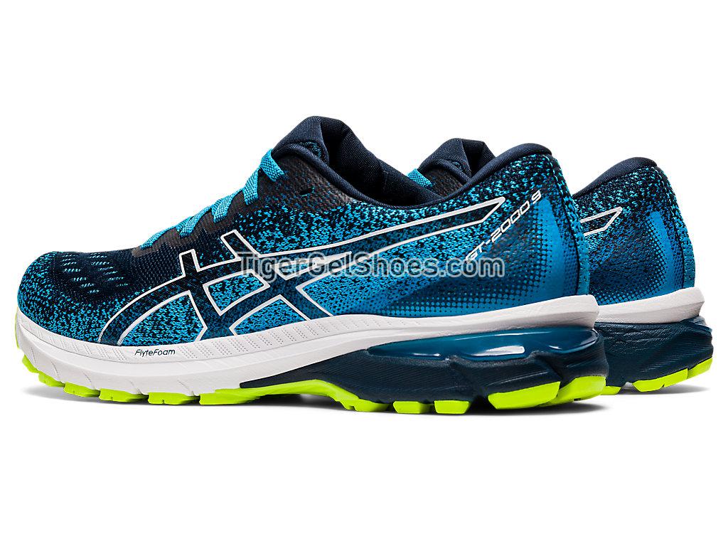 Asics GT-2000 9 KNIT French Blue/White 1011A989-400 Mens Running Shoes