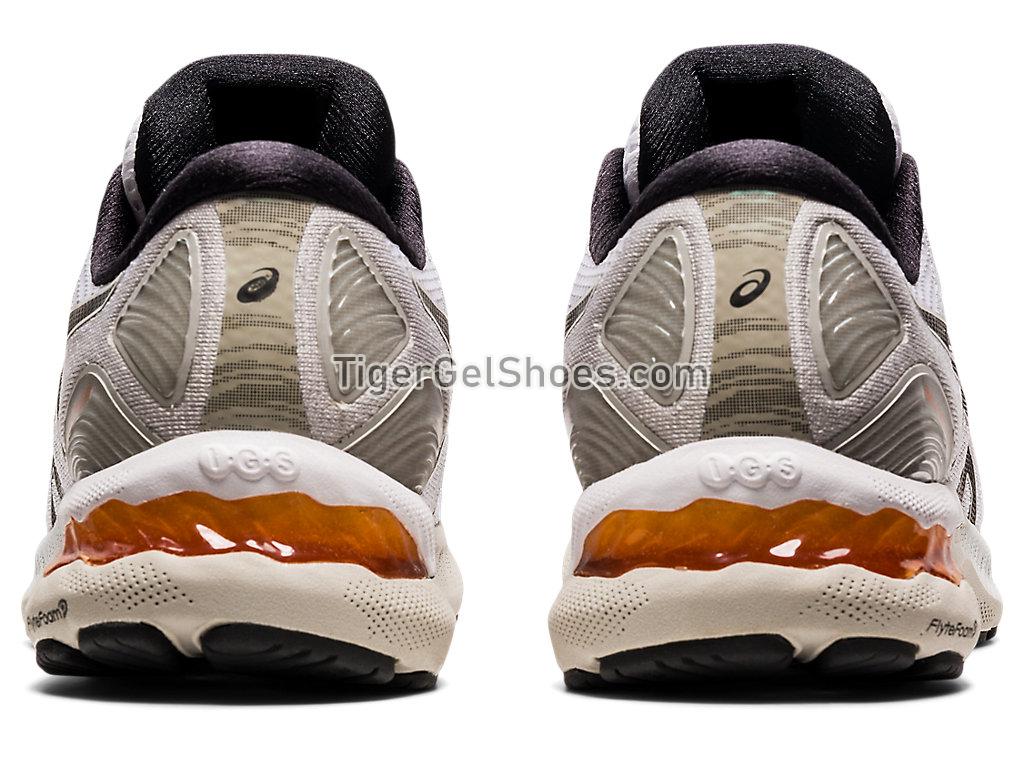 Asics GEL-NIMBUS 23 White/Oyster Grey 1011B004-100 Mens Running Shoes