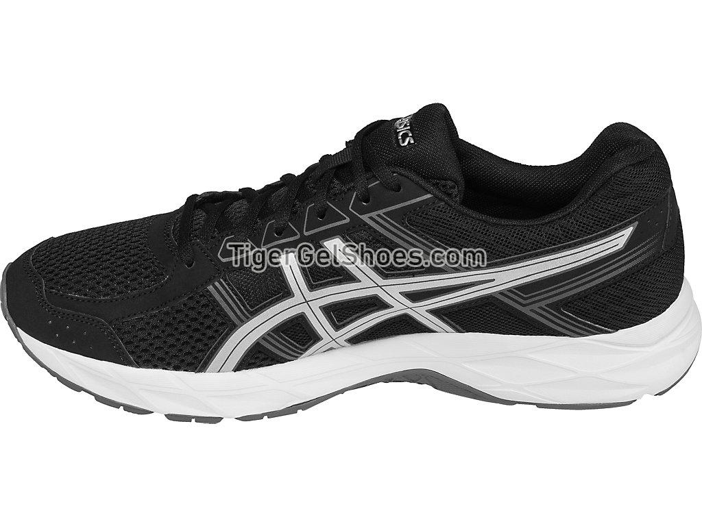 Asics GEL-Contend 4 Black/Silver/Carbon T715N-9093 Mens Running Shoes