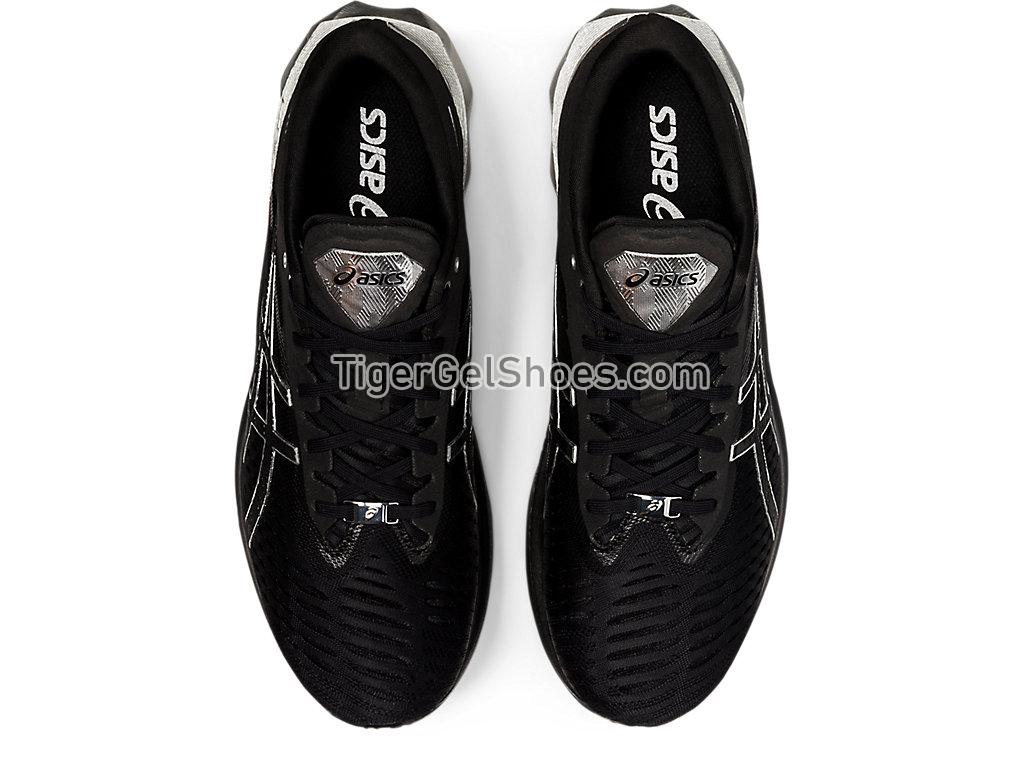 Asics NOVABLAST PLATINUM Black/Pure Silver 1011B157-001 Mens Running Shoes
