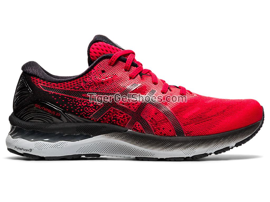 Asics GEL-NIMBUS 23 Classic Red/Black 1011B004-600 Mens Running Shoes