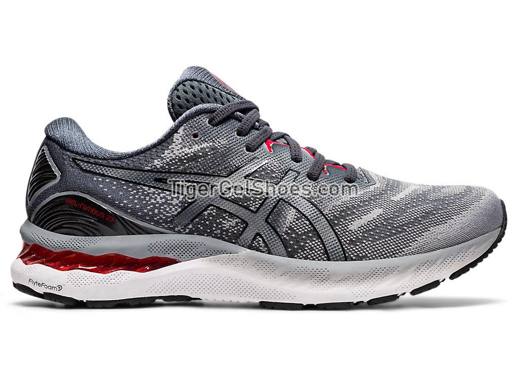 Asics GEL-NIMBUS 23 Sheet Rock/Black 1011B004-021 Mens Running Shoes