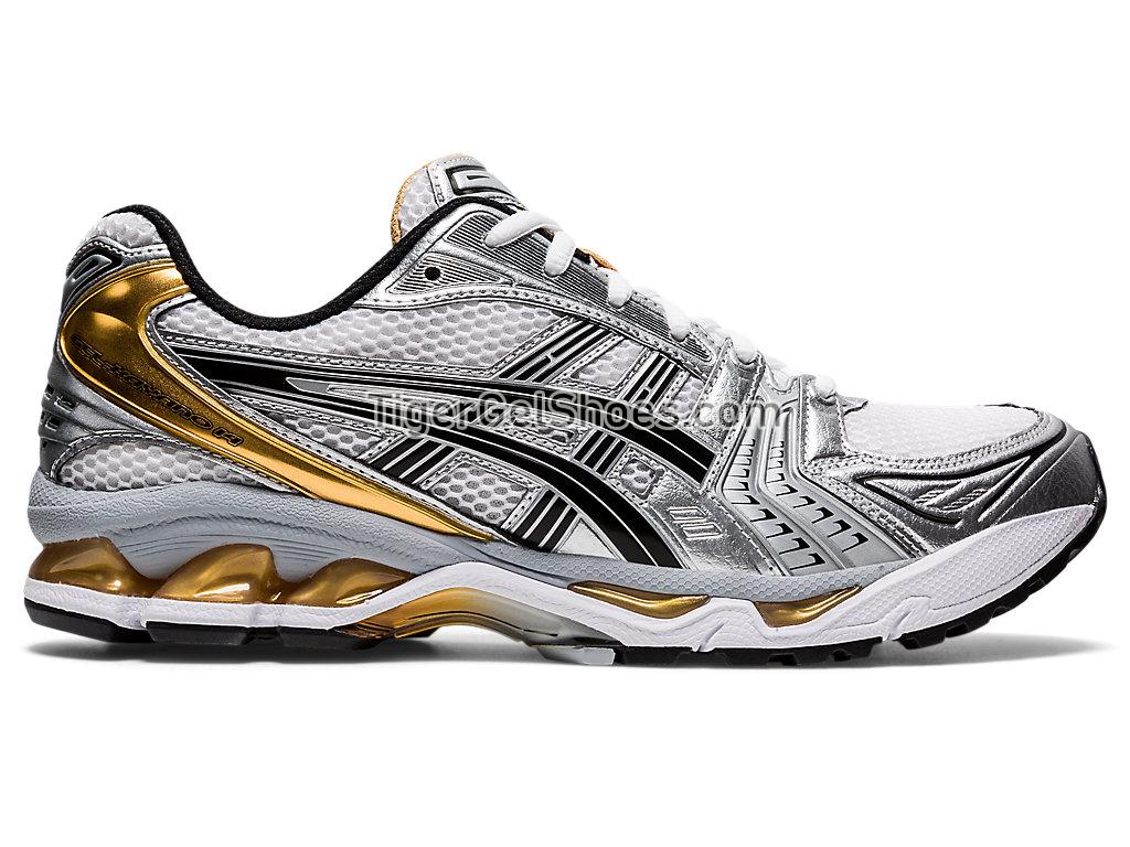 Asics GEL-KAYANO 14 White/Pure Gold 1201A019-102 GEL Mens Womens Shoes