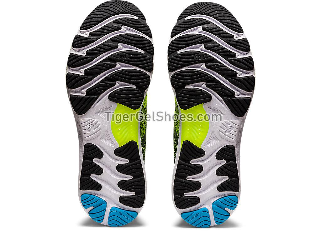 Asics GEL-NIMBUS 23 Hazard Green/Black 1011B004-300 Mens Running Shoes