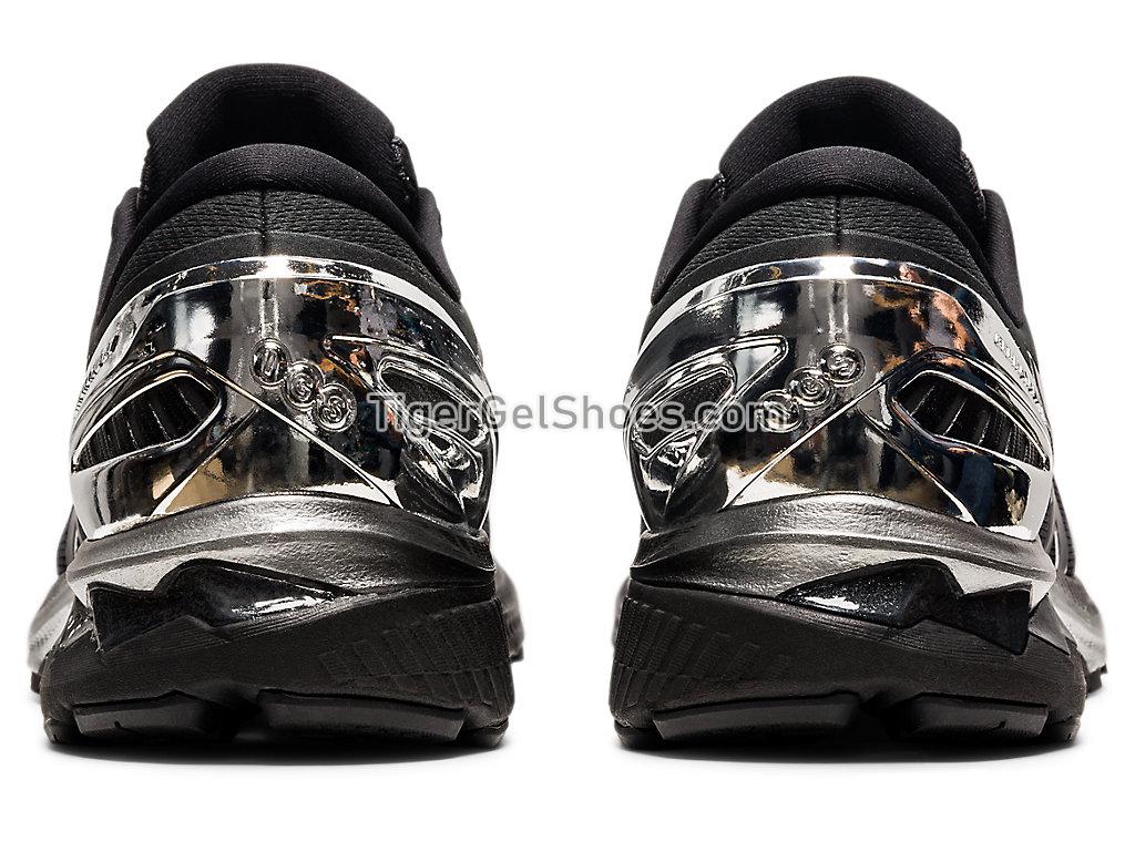 Asics GEl-KAYANO 27 PLATINUM Black/Pure Silver 1011B158-001 Mens Running Shoes