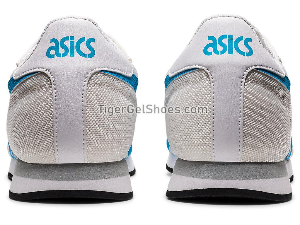 Asics TIGER RUNNER White/Aizuri Blue 1201A093-108 GEL Mens Womens Shoes