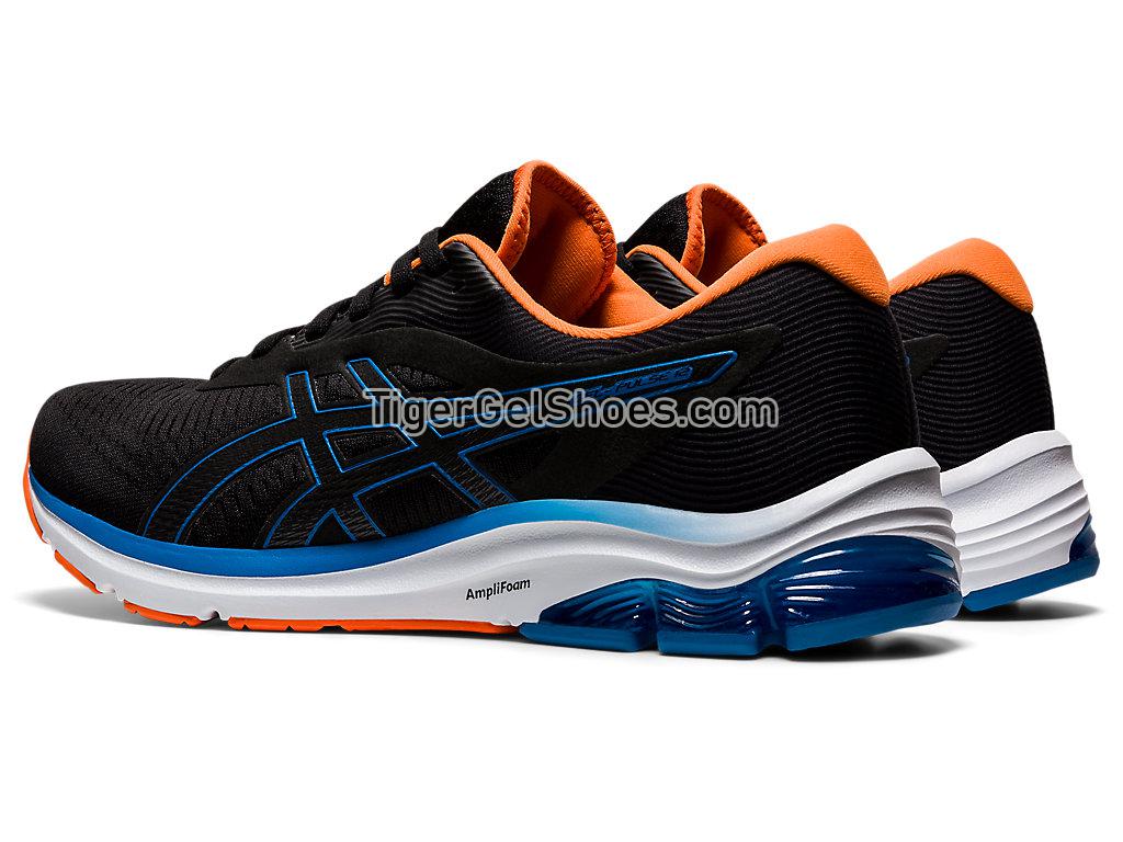 Asics GEL-PULSE 12 Black/Reborn Blue 1011A844-005 Mens Running Shoes