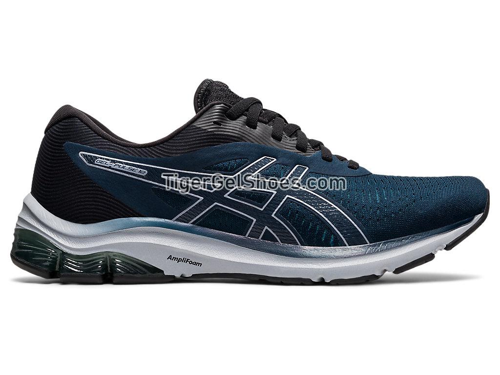 Asics GEL-PULSE 12 French Blue/Sheet Rock 1011A844-403 Mens Running Shoes