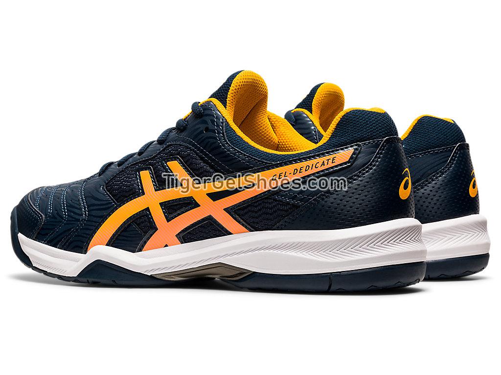 Asics GEL-DEDICATE 6 French Blue/Amber 1041A074-405 Mens Tennis Shoes