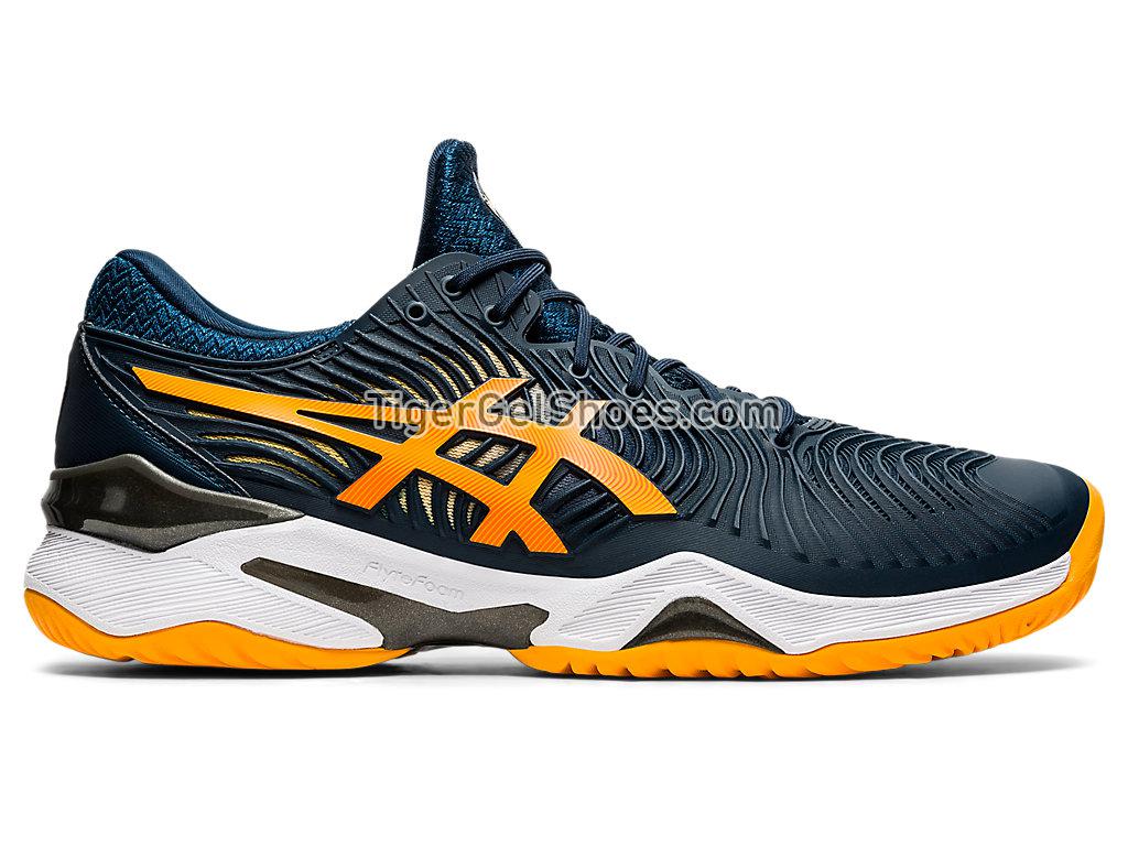 Asics COURT FF 2 French Blue/Amber 1041A083-402 Mens Tennis Shoes