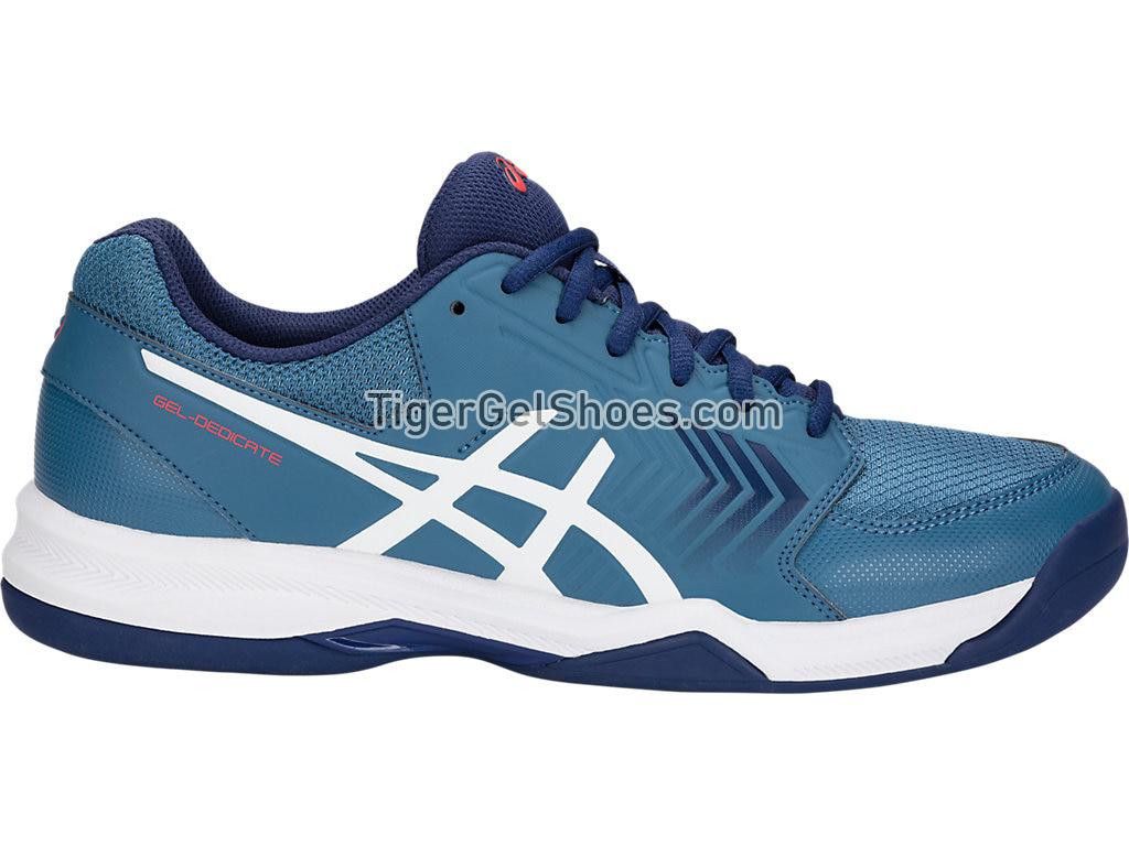 Asics GEL-Dedicate 5 Azure/White E707Y-400 Mens Multi-Court Shoes